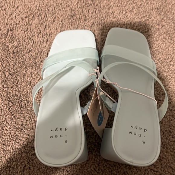 NWT Daisy Fuentes Pastel Blue Deanna Heels  SZ 7.5 - Picture 7 of 8